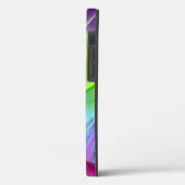 Neon Rainbow Abstract Design Case-Mate iPhone Case (Rückseite / Links)