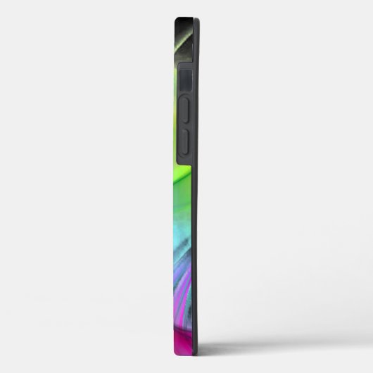Neon Rainbow Abstract Design Case-Mate iPhone Hülle (Rückseite / Links)