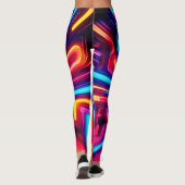 Neon Rainbow Gateway Leggings (Rückseite)