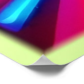 Neon Rainbow Gateway Poster (Ecke)