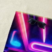 Neon Rainbow Gateway Strandtuch (Beispiel)
