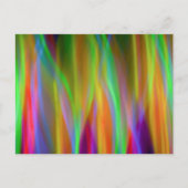 Neon Rainbow - Hell und fröhlich - Postkarte (Vorderseite)