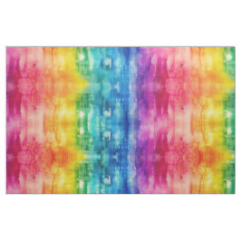 Neon Rainbow Ice Gefärbte Krawatte Stoff