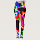 Neon Rainbow Leggings (Vorderseite)