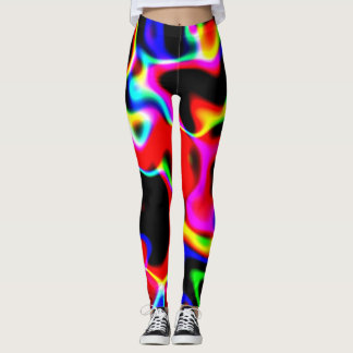 Neon Rainbow Leggings