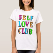 Neon Rainbow Liebe T-Shirt (Vorderseite)