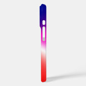 Neon Rainbow Spectrum Case-Mate iPhone Hülle (Rückseite / Links)