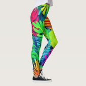 Neon Rainforest Fantasy Leggings (Rechts)