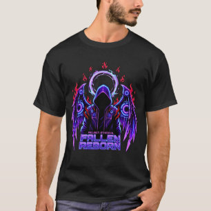 Neon-Reaper-Cyberpunk-T-Shirt T-Shirt