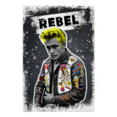 Neon Rebel Collage Poster (Vorderseite)