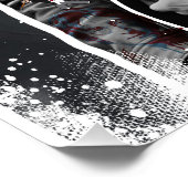 Neon Rebel Collage Poster (Ecke)