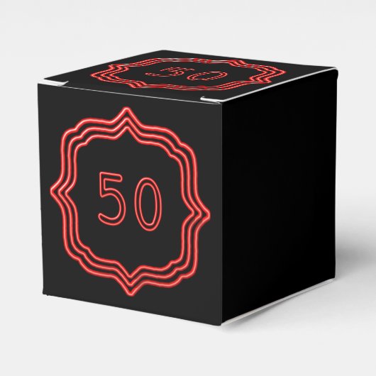 Neon Red 50 Geschenkschachtel (Vorderseite)