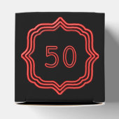 Neon Red 50 Geschenkschachtel (Oben)