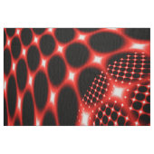 Neon Red Glob Fraktal Stoff (Fat Quarter (45,7 x 55,9 cm))