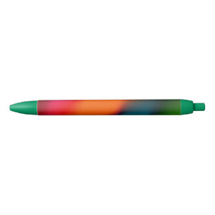 Neon Red, Pink, Orange & Green Trim Pen Kugelschreiber