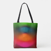 Neon Red, Rosa, Orange, Green All-Over-Print Tasche (Rückseite)