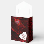 Neon Red Violas Geschenkschachtel (Geöffnet)