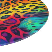 Neon-Regenbogen-Schneidbrett Schneidebrett (Ecke)