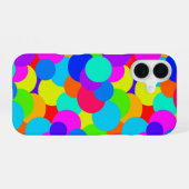 Neon-Regenbogen-Spaß-Blasen iPhone 16 Hülle (Rückseite (Horizontal))