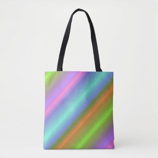 Neon Regenbogenbeutel Tasche (Vorderseite)