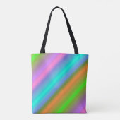 Neon Regenbogenbeutel Tasche (Rückseite)