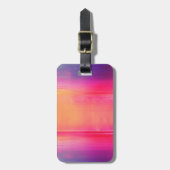 Neon Regenbogenhalle Gepäckanhänger (Vorderseite vertikal)