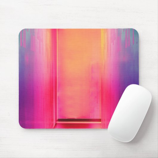 Neon Regenbogenhalle Mousepad (Mit Mouse)