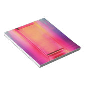 Neon Regenbogenhalle Notizblock (angewinkelt)
