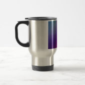 Neon Regenbogenhalle Reisebecher (Links)