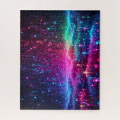 Neon-Regentropfen Puzzle (Vertikal)