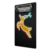 Neon Reindeer Mini Klemmbrett (Gewinkelt2)