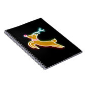 Neon Reindeer Notizblock (Rechte Seite)