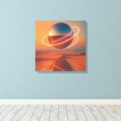 Neon Relic Leinwanddruck (Insitu (Holzboden))