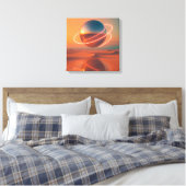 Neon-Reliquie Leinwanddruck (Insitu (Schlafzimmer))