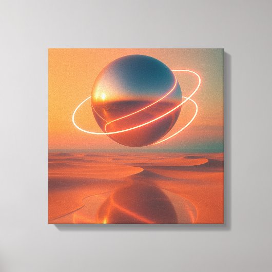 Neon-Reliquie Leinwanddruck (Vorderseite)
