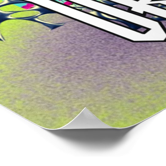 Neon Requiem Poster (Ecke)