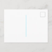 Neon Retro Hip Hop House Party Postkarte (Rückseite)