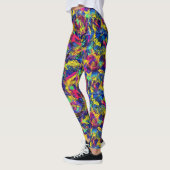 Neon Rewind Leggings aus den 80er Jahren (Links)