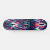 Neon Rhythm Skateboard (Horizontal)