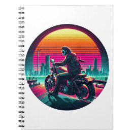 Neon Rider Notizblock