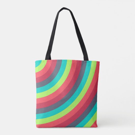 Neon Ripple Tasche (Rückseite)