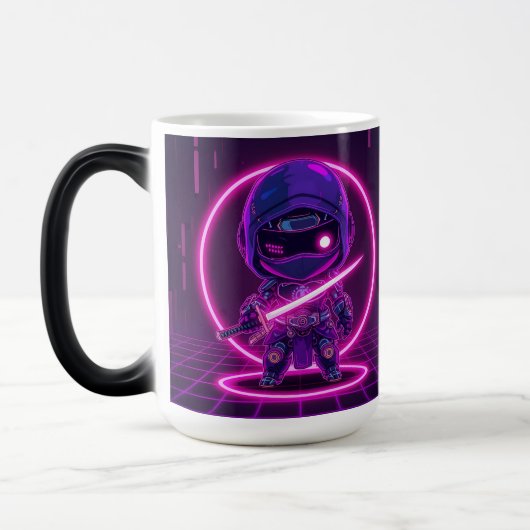 Neon Robotic Ninja Verwandlungstasse (Links)