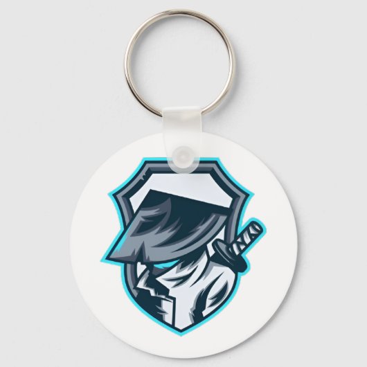 Neon Ronin: Shadow Blade Crest Schlüsselanhänger (Vorderseite)