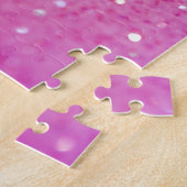 Neon-Rosa-Glitzer Puzzle (Seite)