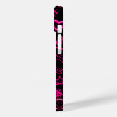 Neon rosa Graffiti iPhone Gehäuse Case-Mate iPhone Hülle (Rückseite / Links)