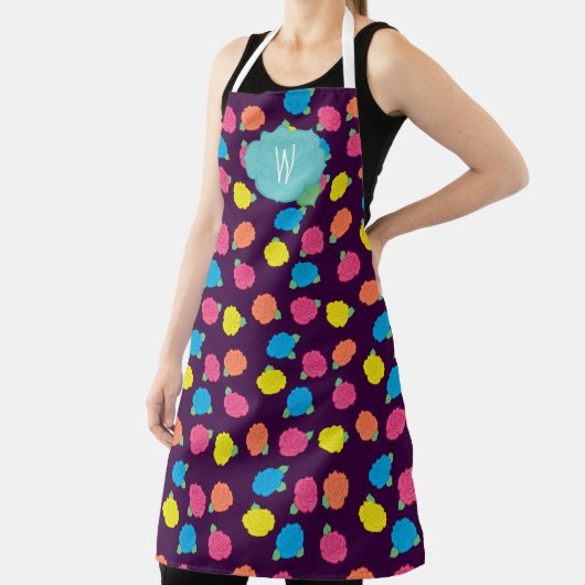 Neon Rose All-over-Print-Schürze Schürze (InSitu)