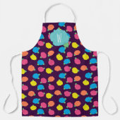 Neon Rose All-over-Print-Schürze Schürze (Vorderseite)
