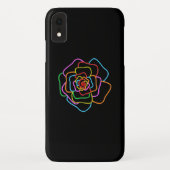 Neon Rose Case-Mate iPhone Hülle (Rückseite)
