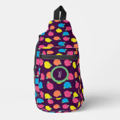 Neon Rose Crossbody Bag (Vorderseite)