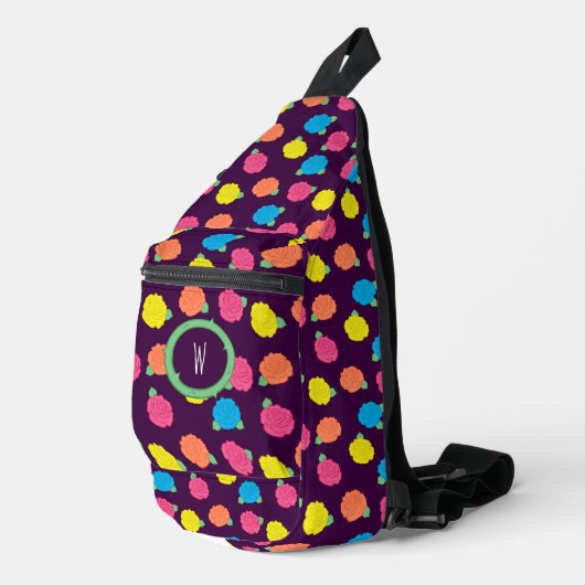 Neon Rose Crossbody Bag (Rechte Ecke)